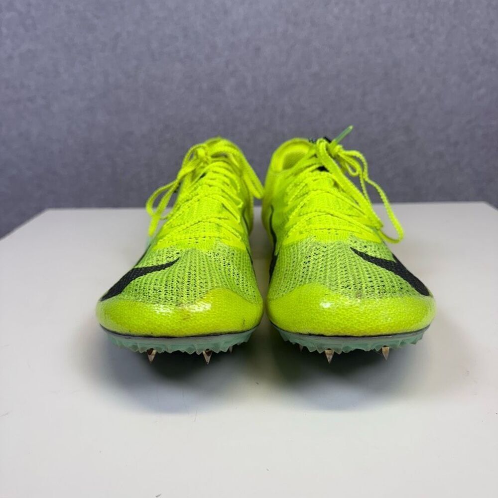 New Nike Zoom Superfly Elite 2 Track Cleats Men's Size 12.5 Green DR9923-700 - Picture 2 of 13
